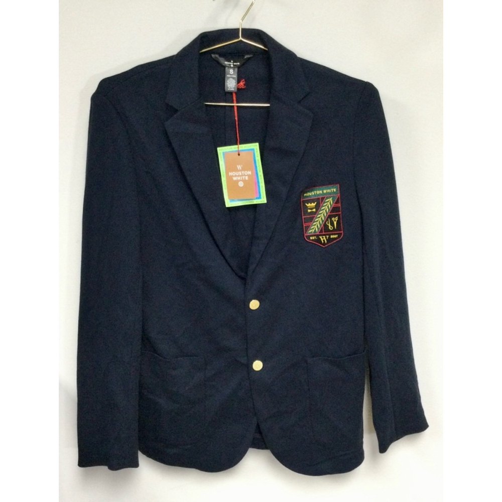 Women's Houston White Blazer Jacket - Navy -‎ Size S